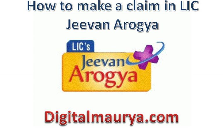 How to make a claim in LIC Jeevan Arogya