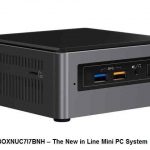 Intel BOXNUC7I7BNH The New in Line Mini PC System
