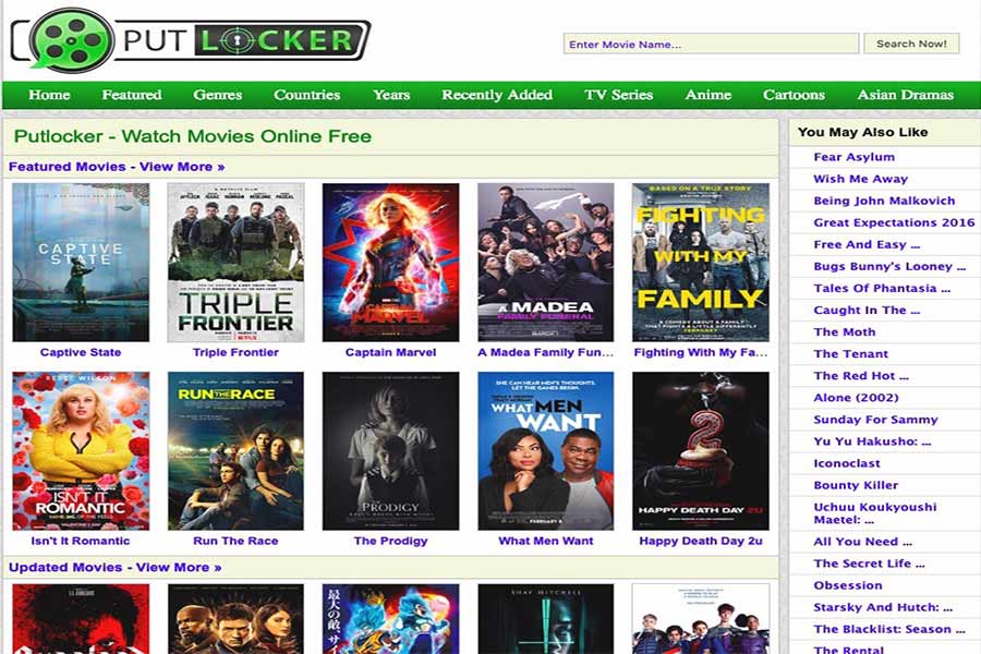 Putlocker Working Site