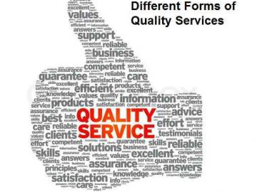 Different Forms of Quality Services