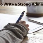 Tips to Write a Strong Admission Essay