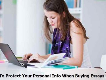Your Personal Info When Buying Essays Online