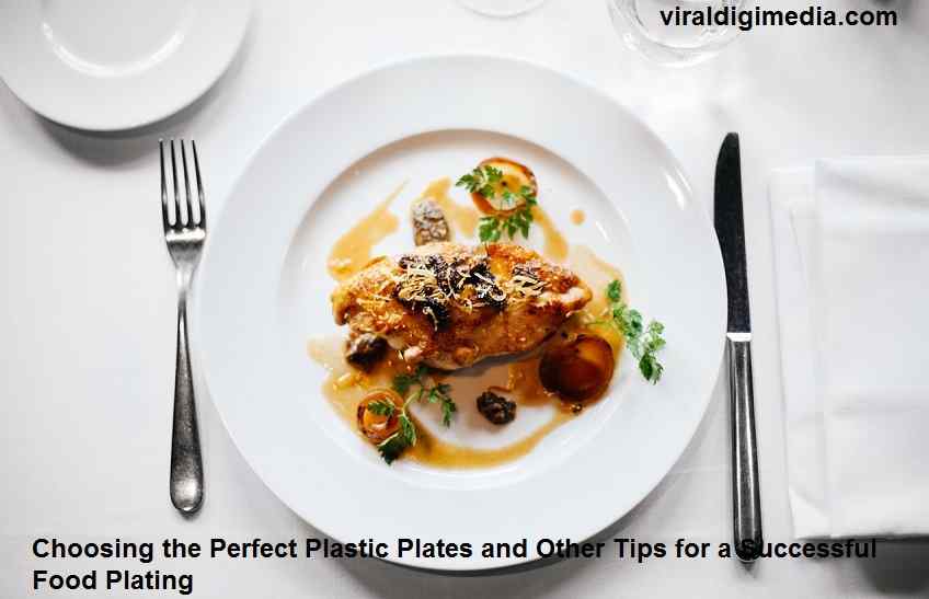 Choosing the Perfect Plastic Plates and Other Tips for a Successful Food Plating