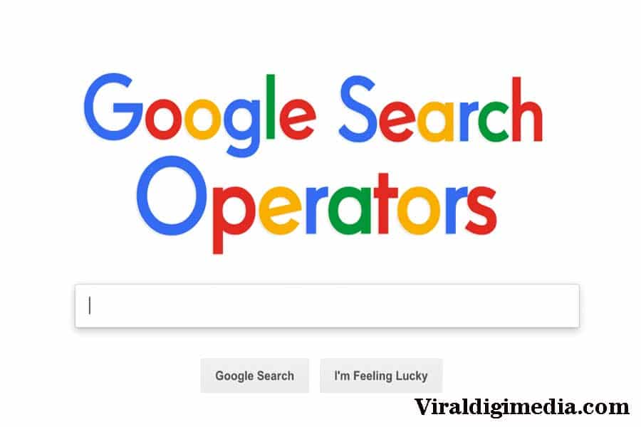 Google Advanced Search Operators