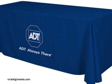 Custom Branded Tablecloth to Promote Your Business