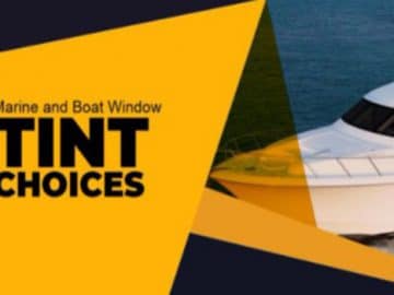 Boat window tint