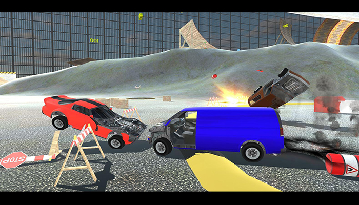 Realistic Car Crash Simulator Game