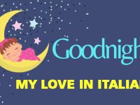 Goodnight My Love in Italian